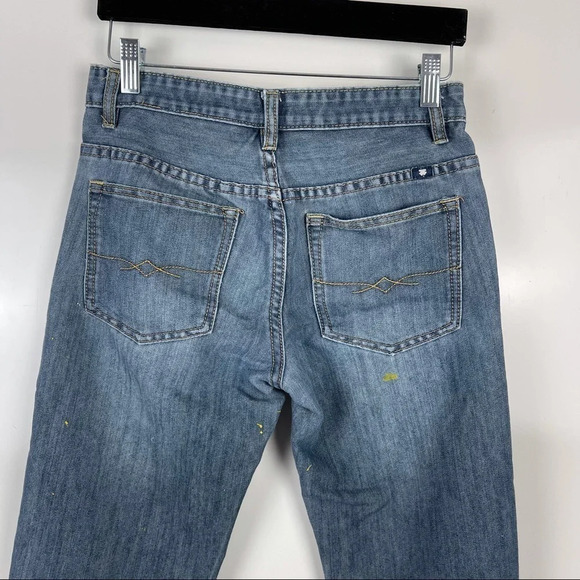 Lucky Brand Paint Splattered Cooper Slim Jeans - Picture 8 of 8